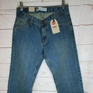 Levi's 550 Relaxed Fit 9 H 29x25 Boys Blue Jeans